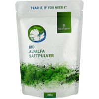 Produktbild von Kraftgras Bio Alfalfa Saftpulver ohne Zusatzstoffe