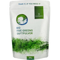 Produktbild von Kraftgras Bio Five Greens Superfood-Mischung Saftpulver ohne Zusatzstoffe 200 g