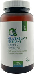 Kraftgras Olivenblatt Extrakt Kapseln ohne Zusatzstoffe 120 Stück – Bild 1 von 3
