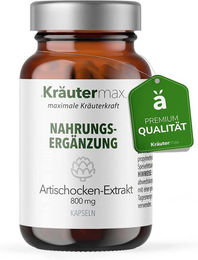 Kräutermax Artischocken-Extrakt 800 mg Kapseln 60 Stück – Bild 1 von 3