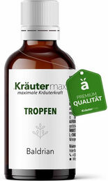 Kräutermax Baldrian Tropfen vegan 50 ml – Bild 1 von 4