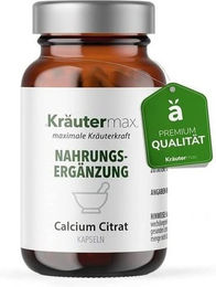 Kräutermax Calcium Citrat 501 mg Kapseln vegan – Bild 1 von 3