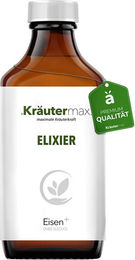 Kräutermax Eisen Plus Elixier mit Eisengluconat alkoholfrei 500 ml – Bild 1 von 3