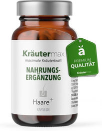 Kräutermax Haare plus Biotin Zink Selen Hirse Kapseln 60 Stück – Bild 1 von 3