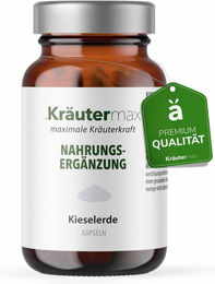 Kräutermax Kieselerde 336 mg Kapseln vegan – Bild 1 von 3