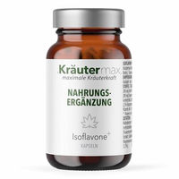 Produktbild von Kräutermax Kräuter-Komplex mit Soja Isoflavonen, Yamswurzel, Frauenmantel und Salbei, Vitamin B, vegan, 60 Kapseln