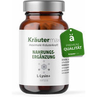 Produktbild von Kräutermax L-Lysin 575 mg plus Zink 5 mg Citrat Kapseln vegan
