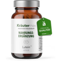 Produktbild von Kräutermax Lutein plus Zeaxanthin Lycopin Heidelbeer Zink Selen Kapseln vegan