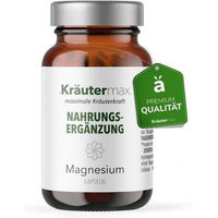 Produktbild von Kräutermax Magnesium 400 mg mit Magnesiumoxid Kapseln vegan