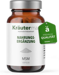 Kräutermax MSM Kapseln Methylsulfonylmethan vegan – Bild 1 von 3