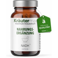 Produktbild von Kräutermax NADH Kapseln mit Coenzym Q10 und Carnitin vegan 60 Stück