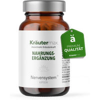 Produktbild von Kräutermax Nervensystem plus Kapseln mit L-Tryptophan und B-Komplex 60 Kapseln