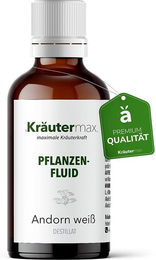 Kräutermax Pflanzenfluid Andorn weiß Tropfen 1000 ml – Bild 1 von 3