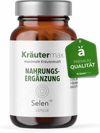 Kräutermax Selen 150 µg mit Vitamin C und Vitamin E Kapseln 60 Stück – Bild 1 von 3