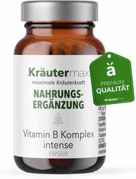 Kräutermax Vitamin B Komplex intense Vegan Kapseln 60 Stück – Bild 1 von 3