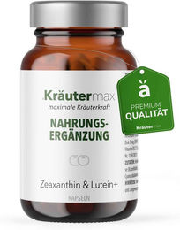 Kräutermax Zeaxanthin & Lutein plus Kapseln – Bild 1 von 3