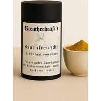 Produktbild von Kreutherkraft Bauchfreundin Ballaststoff-Komplex Pulver vegan ohne Zusatzstoffe 120 g