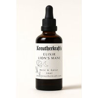 Produktbild von Kreutherkraft Lion's Mane Elixier Bio Tropfen Vegan 50 ml