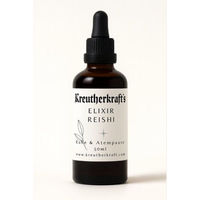Produktbild von Kreutherkraft Reishi Elixier Bio Tropfen Vegan 50 ml