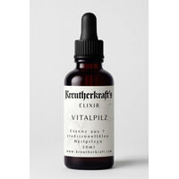 Produktbild von Kreutherkraft Vitalpilztropfen mit Kräuter-Komplex Bio Vegan 50 ml