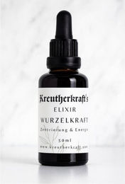 Kreutherkraft Wurzelkraft Elixier Kräuter-Komplex Tropfen Bio Vegan 50 ml – Bild 1 von 1