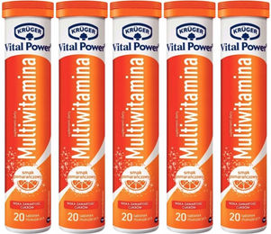Kruger Multivitamin Tabletten für Kinder Erwachsene und Senioren zuckerhaltig – Bild 1 von 3