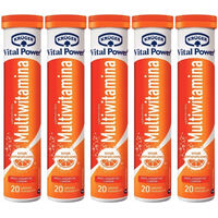 Produktbild von Kruger Multivitamin Tabletten für Kinder Erwachsene und Senioren zuckerhaltig