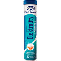 Produktbild von Kruger Vitamine und Elektrolyte Getränkepulver Orange 86 g