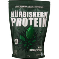 Produktbild von KürbisKernKraft Kürbiskern Protein Pulver vegan glutenfrei ohne Zusatzstoffe neutral