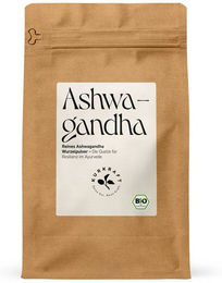 Kurkraft© Bio Ashwagandha Pulver vegan und ohne Zusatzstoffe – Bild 1 von 4