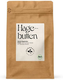Kurkraft© Bio Hagebutten Pulver vegan und ohne Zusatzstoffe – Bild 1 von 3