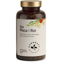 Produktbild von Kurkraft© Bio Maca Rot Tabletten vegan ohne Zusatzstoffe 240 Stück
