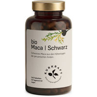 Produktbild von Kurkraft© Bio Maca Schwarz Tabletten vegan ohne Zusatzstoffe 240 Stück