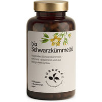 Produktbild von Kurkraft Bio Schwarzkümmelöl Kapseln ohne Zusatzstoffe 120 Stück