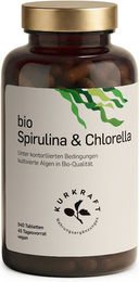 Kurkraft© Bio Spirulina & Chlorella Superfood-Mischung Tabletten vegan ohne Zusatzstoffe 540 Stück – Bild 1 von 2