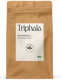 Kurkraft© Bio Triphala Kräuter-Komplex Pulver vegan und glutenfrei – Bild 1 von 3