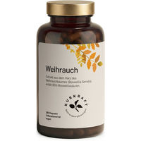 Produktbild von Kurkraft Boswellia Weihrauch Extrakt Kapseln vegan ohne Zusatzstoffe 180 Stück