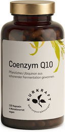 Kurkraft© Coenzym Q10 200 mg Ubiquinon vegan ohne Zusatzstoffe 120 Kapseln – Bild 1 von 3