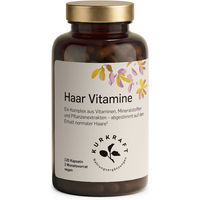 Produktbild von Kurkraft Haar Vitamine Kapseln mit Biotin, Zink und Selen vegan ohne Zusatzstoffe 120 Stück