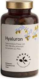 Kurkraft Hyaluronsäure 500 mg – 90 vegane Kapseln – glutenfrei und laktosefrei – Bild 1 von 2
