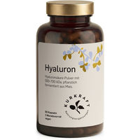 Produktbild von Kurkraft Hyaluronsäure 500 mg – 90 vegane Kapseln – glutenfrei und laktosefrei