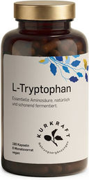 Kurkraft L-Tryptophan 500 mg Kapseln vegan glutenfrei laktosefrei 180 Stück – Bild 1 von 1