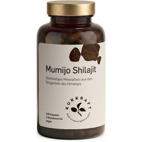 Produktbild von Kurkraft Mumijo Shilajit Mineralstoff-Komplex 1000 mg Kapseln 120 Stück vegan ohne Zusatzstoffe