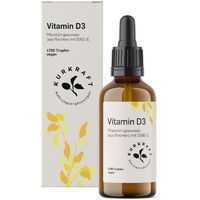 Produktbild von Kurkraft Vitamin D3 Tropfen 5000 IE vegan aus Flechten 50 ml