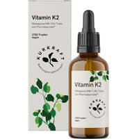 Produktbild von Kurkraft Vitamin K2 MK-7 200 µg Tropfen vegan ohne Zusatzstoffe 1700 Stück