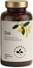 Kurkraft Zink Kapseln 10 mg vegan und ohne Zusatzstoffe 60 Stück – Bild 1 von 2