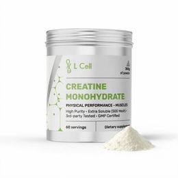 L Cell Global Creatine Monohydrat Pulver 300g micronized – Bild 1 von 1