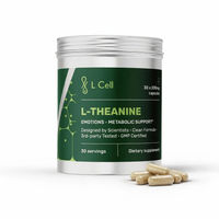 Produktbild von L-Theanin Kapseln 200 mg von L Cell Global 30 Kapseln
