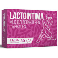 Produktbild von LA.GA LactoIntima Probiotika Frauen Intimflora Komplex mit L. Crispatus & Reuteri vegan 30 Kapseln