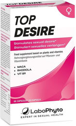 Labophyto Top Desire Kapseln mit Kräuter-Komplex vegan 60 Stück – Bild 1 von 4